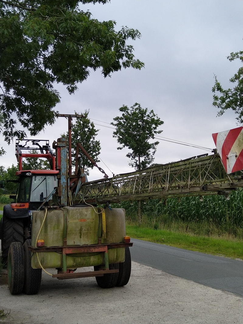 gezogene Anhängespritze für Schlepper