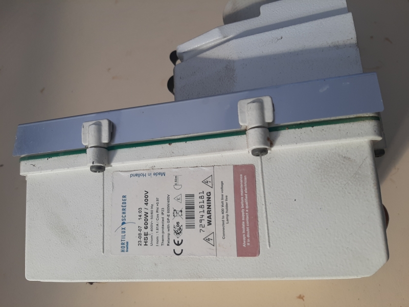 Assimilationslampen 'Agrolux' 600 W von Agrolux