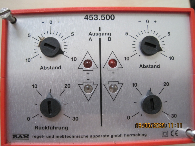 RAM Doppel Dreipunktausgangsstufe 453.500