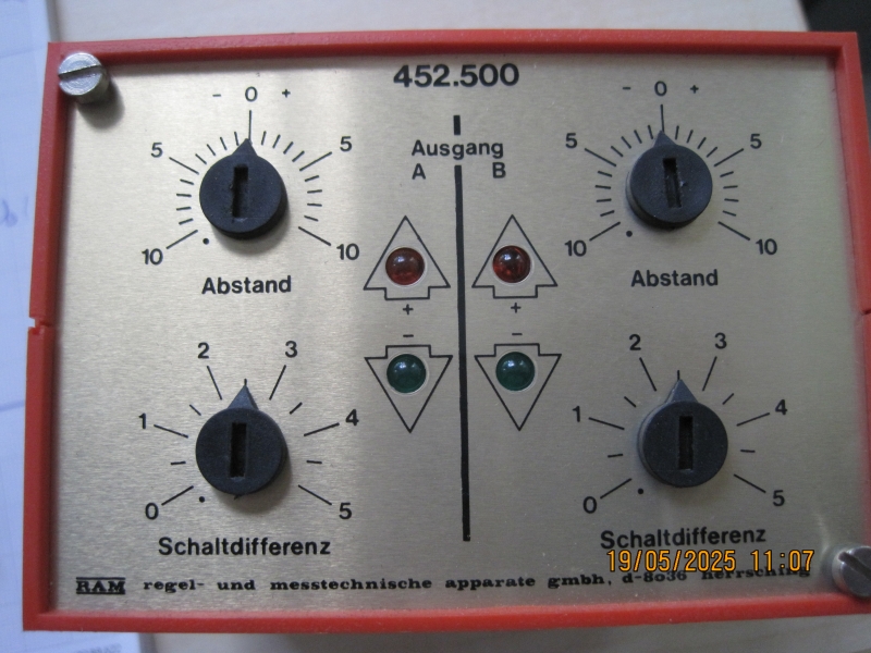 RAM Doppel Zweipnktausgangsstufe 452.500