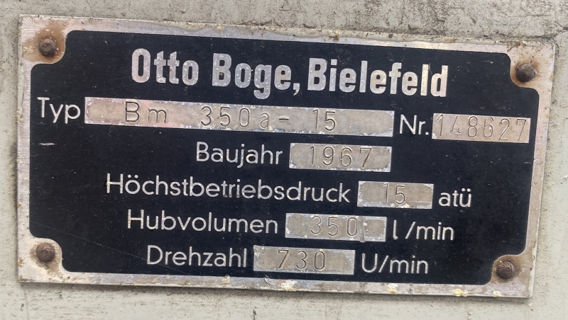 Boge Druckluftkompressor