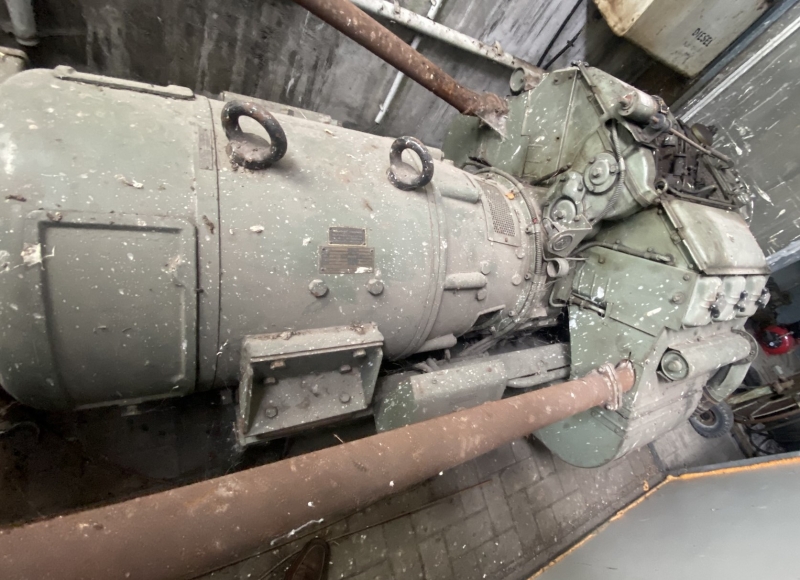 Deutz 6-Zylinder Notstromdiesel