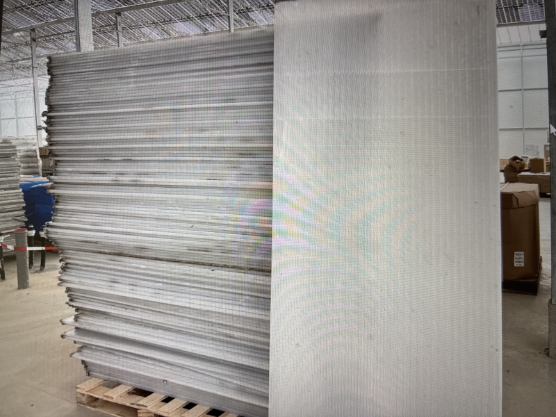 Polycarbonaat platen 4200 stuks