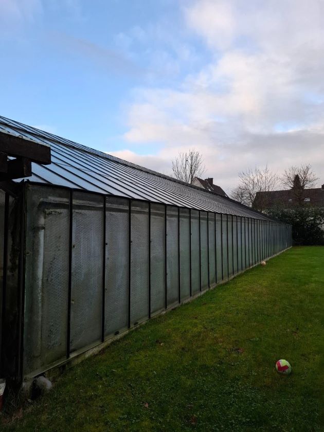 Normgewächshaus der Firma Siedenburger