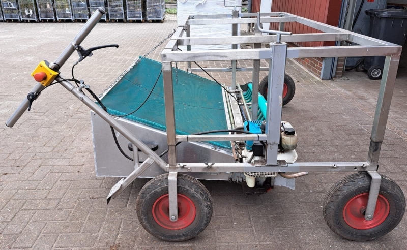 StutzmaschineSuperCut einschl. Fahrgestell und Fangkorb