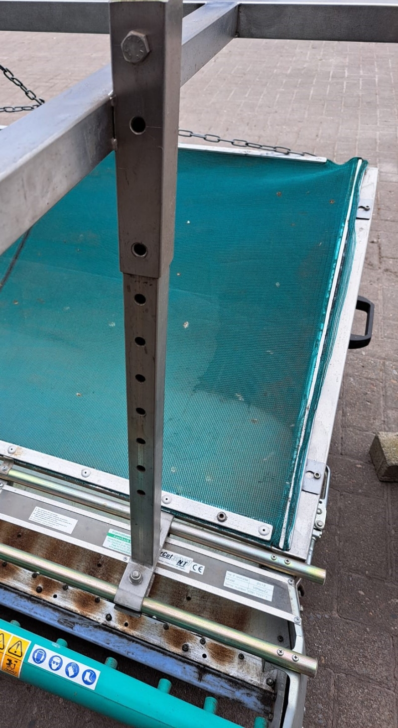 StutzmaschineSuperCut einschl. Fahrgestell und Fangkorb