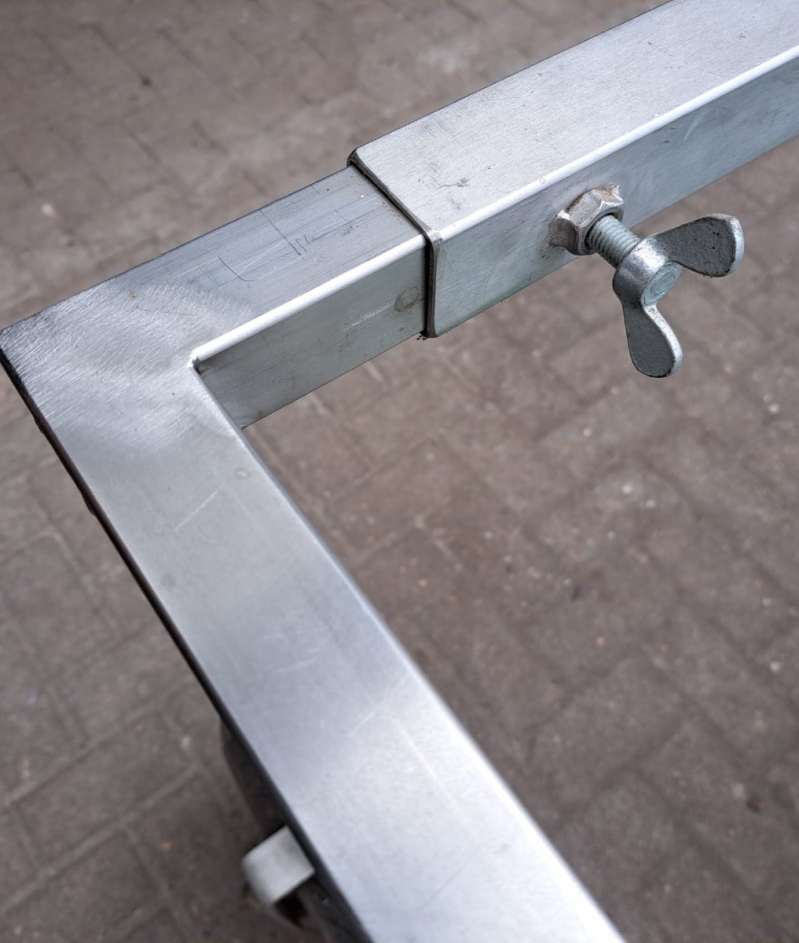 StutzmaschineSuperCut einschl. Fahrgestell und Fangkorb