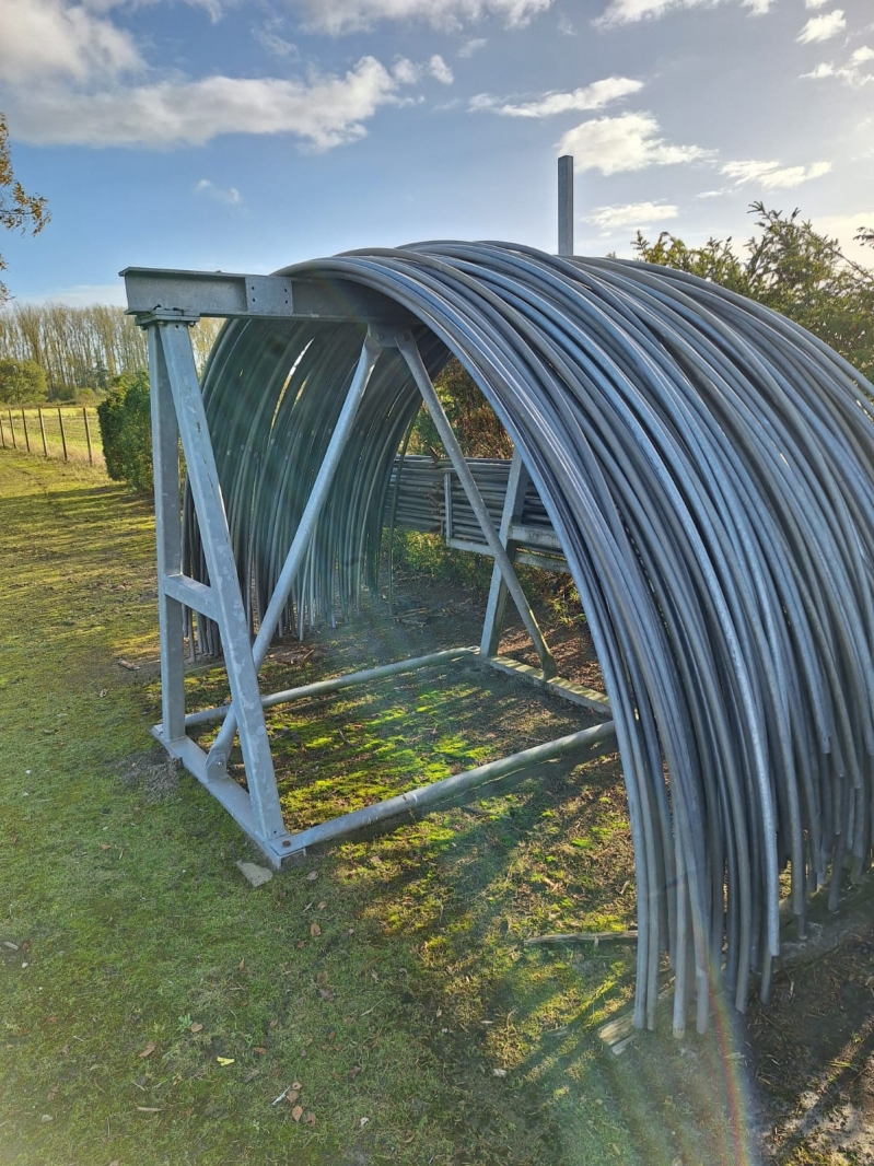 Gewächshausbügel für Überwinterungstunnel 4mbreit