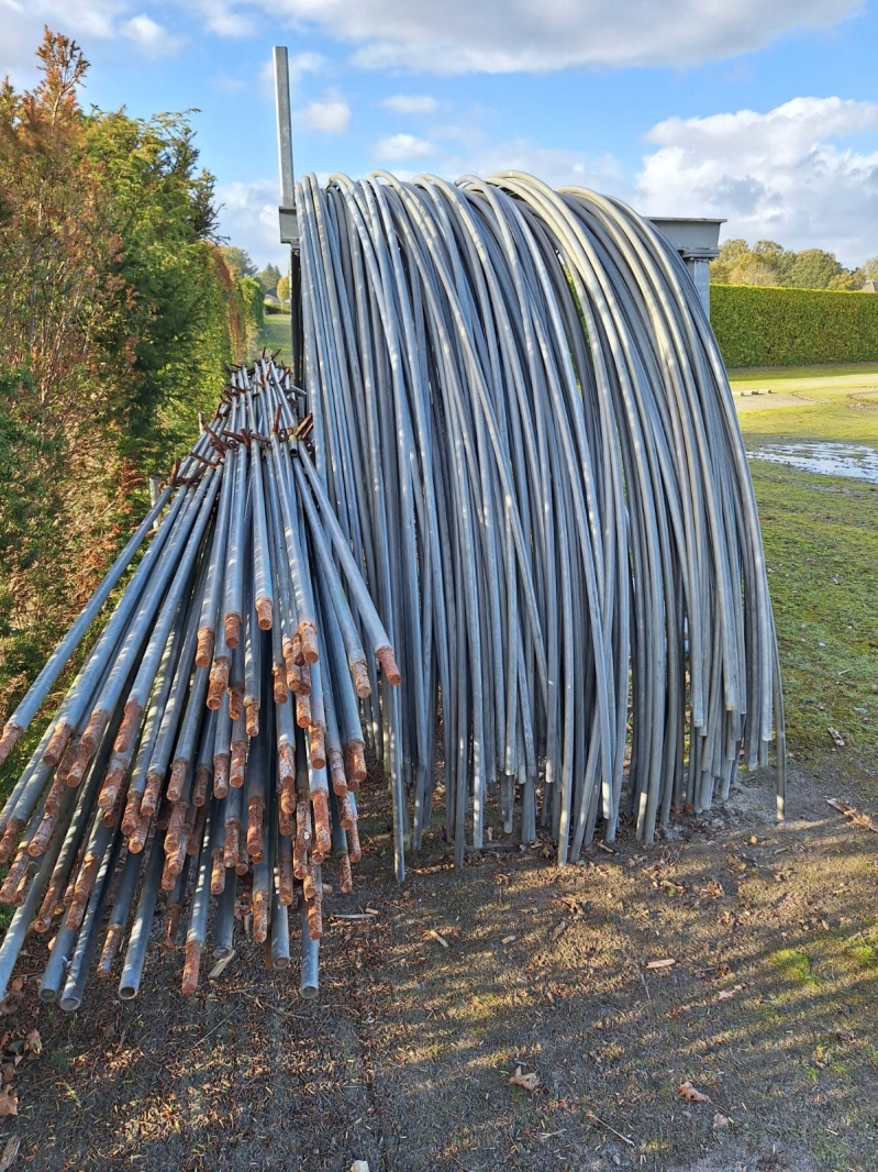 Gewächshausbügel für Überwinterungstunnel 4mbreit