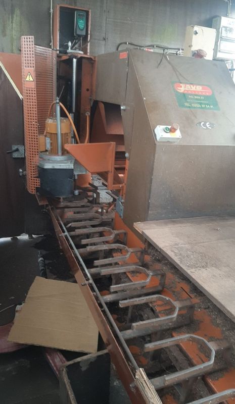 Topfmaschine, Javo Super, auf einen Topfwagen