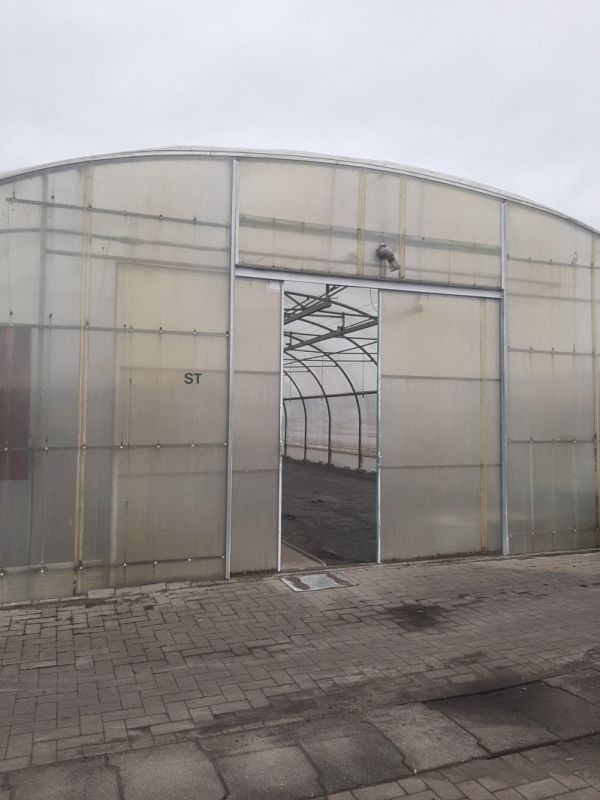Stolte Folientunnel mit Seitenlüftung 74m lang x 9,50